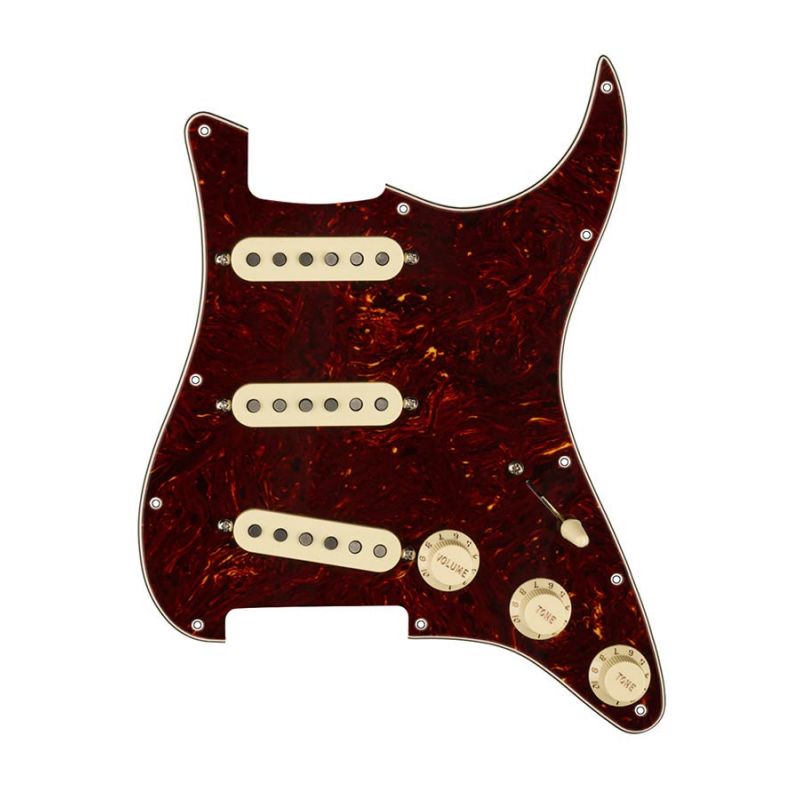 Fender Pre-Wired Strat Pickguard Custom Shop Texas Special SSS, 11