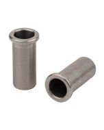 Halon thimbles, for imperial posts, stainless steel, chrome gloss