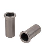 Halon thimbles, for imperial posts, stainless steel, chrome satin