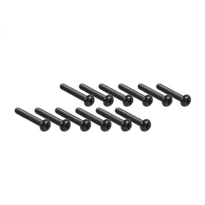 Fender Outlet screw M 4-40X5/8 BLK (017031)