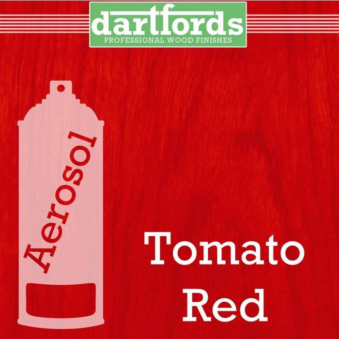 Dartfords Nitrocellulose Lacquer Tomato Red - 400ml aerosol