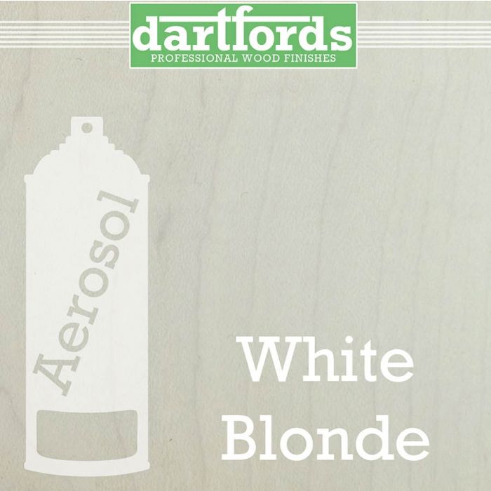 Dartfords Pigmented Nitrocellulose Lacquer Blonde White - 400ml aerosol