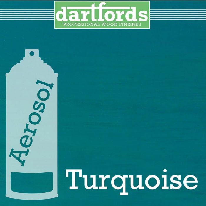 Dartfords Pigmented Nitrocellulose Lacquer Turquoise - 400ml aerosol