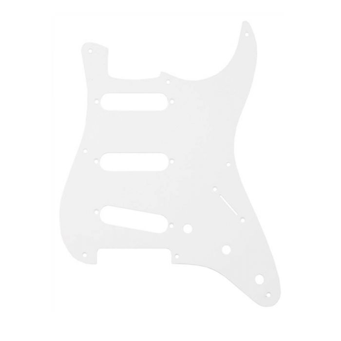 Fender Genuine Replacement Part pickguard Pure Vintage '56-'59 Stratocaster 1-ply eggshell 8-hole