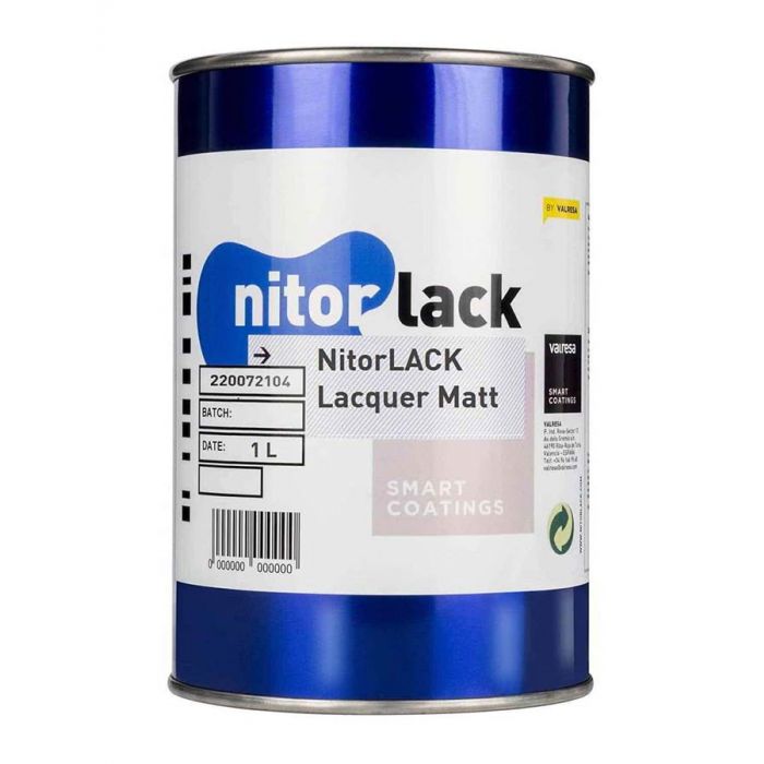 NitorLACK nitrocellulose paint matte clear - 1L can
