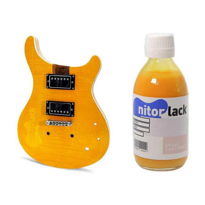 NitorLACK NitorAQUA stain yellow santana, waterbased dye