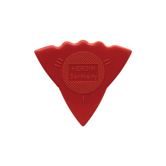 Herdim Plectrum 3 grades  rood