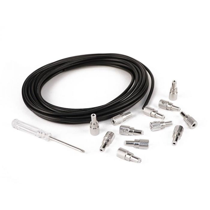 Boston solderless power cable kit, 5m cable + 12 connectors 2.1mm + Philips screw driver