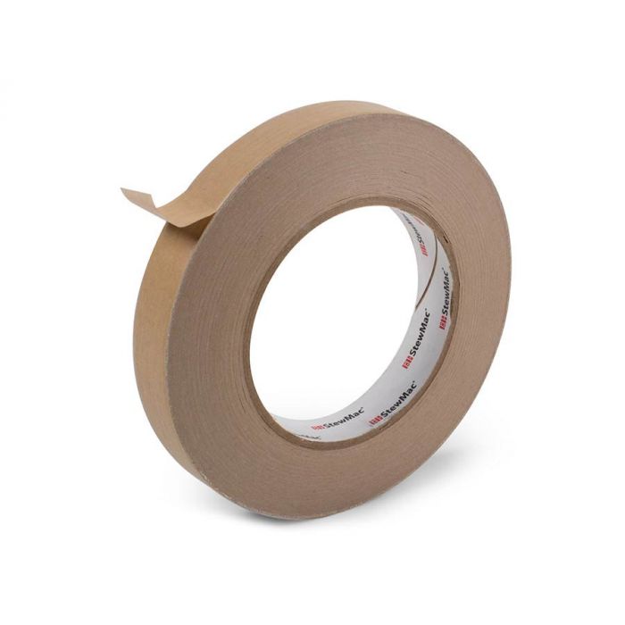 StewMac brown binding tape, 19mm (3/4") wide