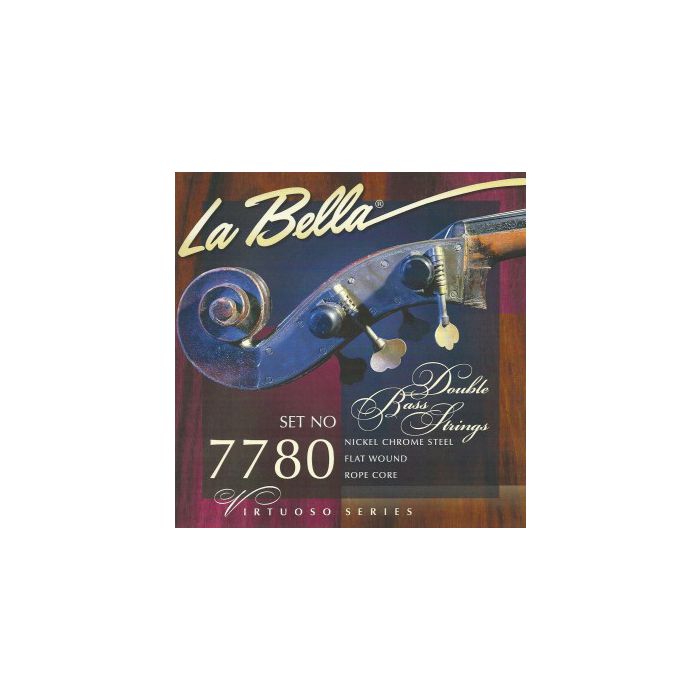 La Bella 7780 Virtuoso Double Bass Set 