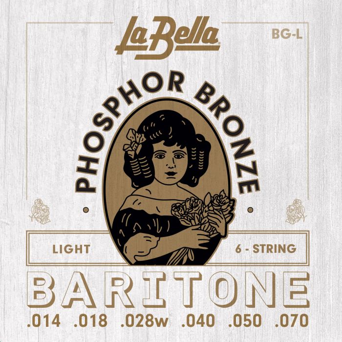 La Bella Baritone Ph.-Bronze BGL 014/070