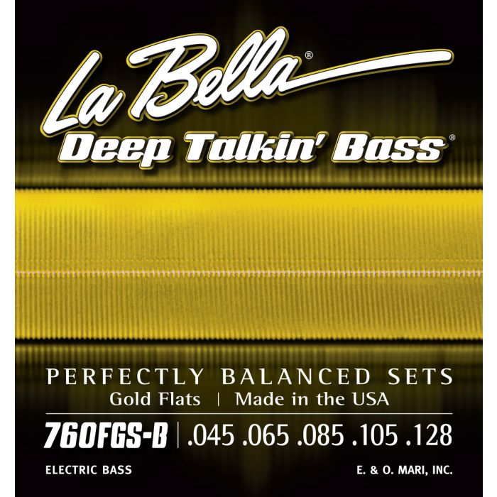 La Bella Bass 760FGS-B Gold Flat 045/128