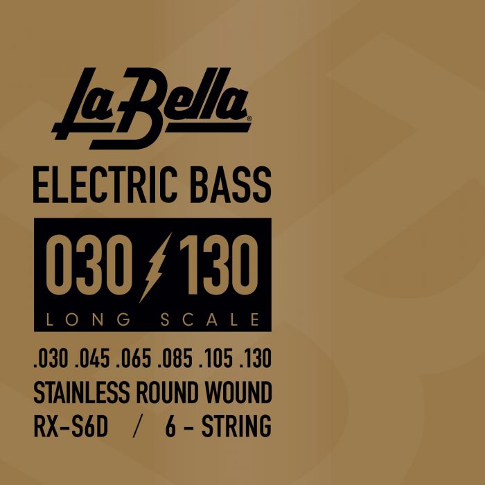 La Bella Bass RX-S6D St. Steel 030/130