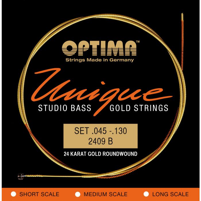 Optima 2409B Unique 24K Gold Bass 045/130