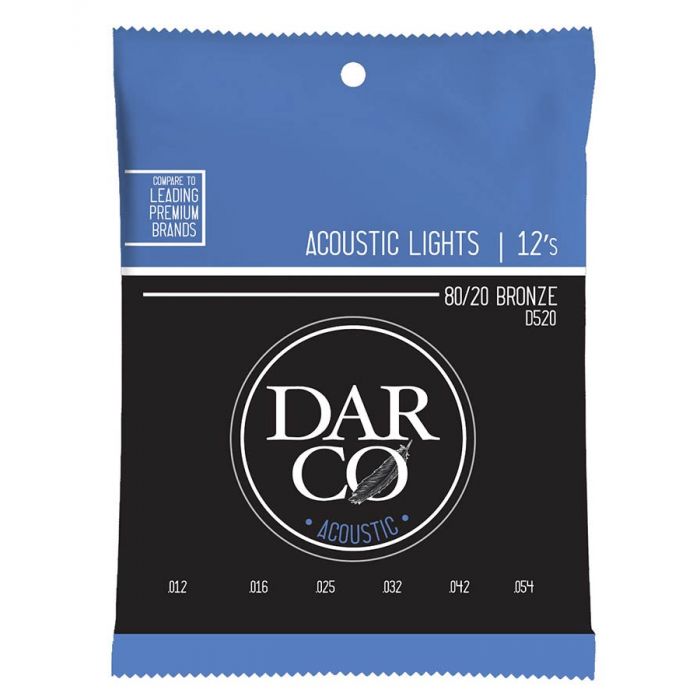 Darco string set acoustic 80/20 bronze