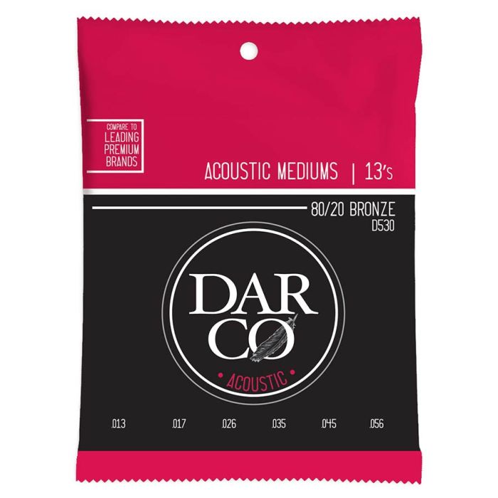 Darco string set acoustic 80/20 bronze