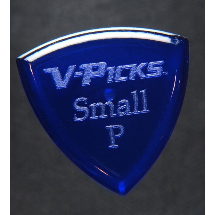 V-Pick Small Pointed Pick sapphire blue 