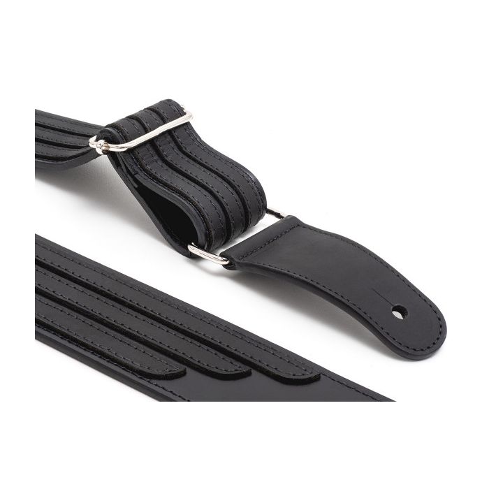 Duesenberg 3-Step Strap Custom Stripes Black/Black