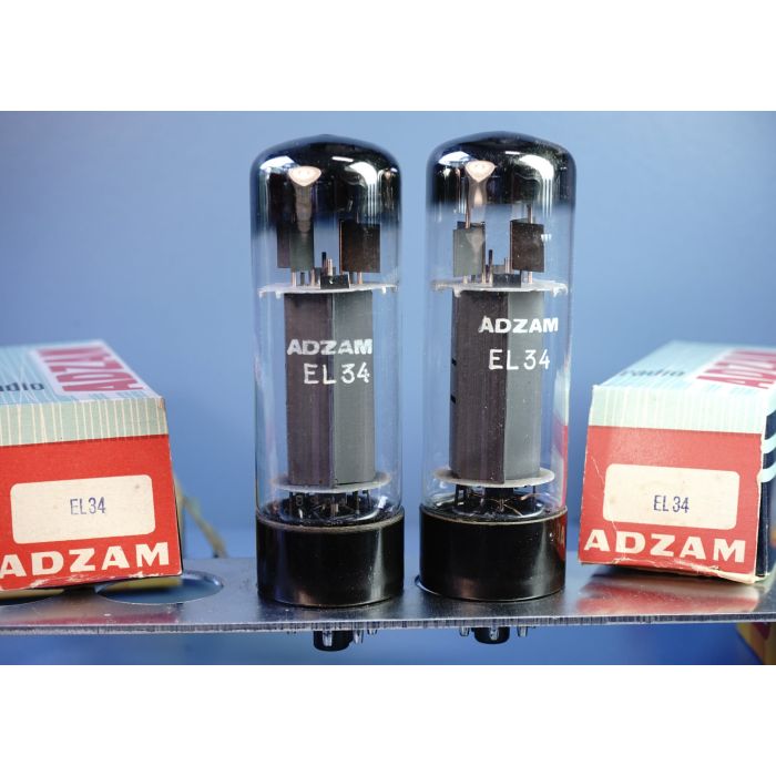 Adzam ( Philips ) EL34 matched pair