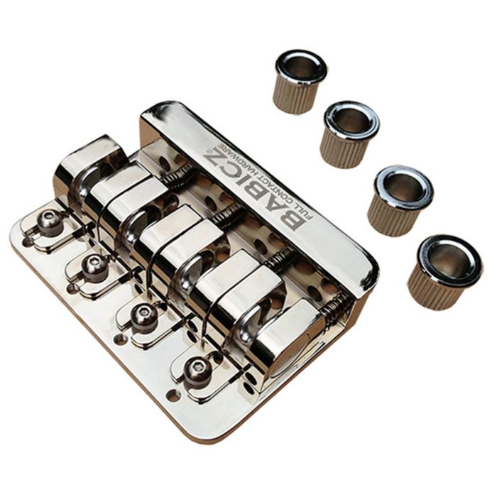 Babicz FCH-AM Bass Bridge - String Thru - Chrome