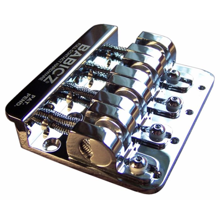 Babicz FCH-4 Bass Bridge - 5 Hole Mount - Chrome