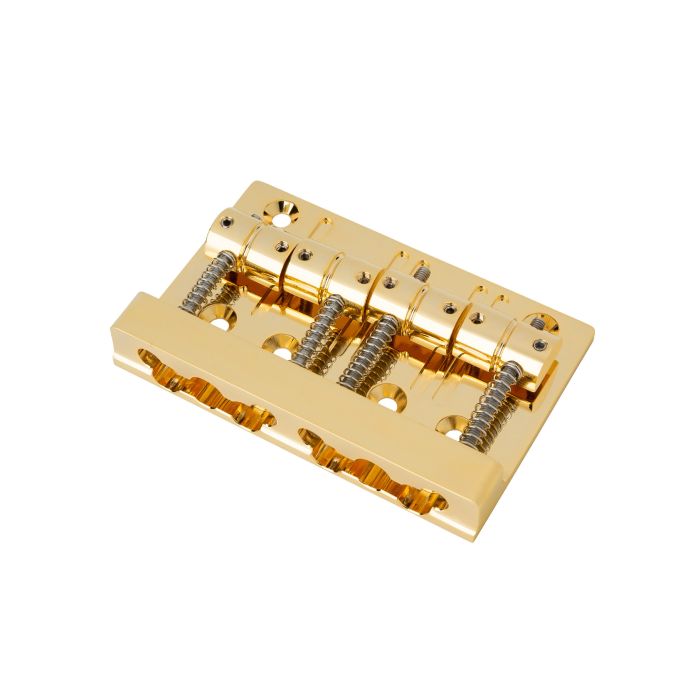 Sadowsky Parts - MetroLine Quick Release Bridge, 19 mm, 4-String - Gold