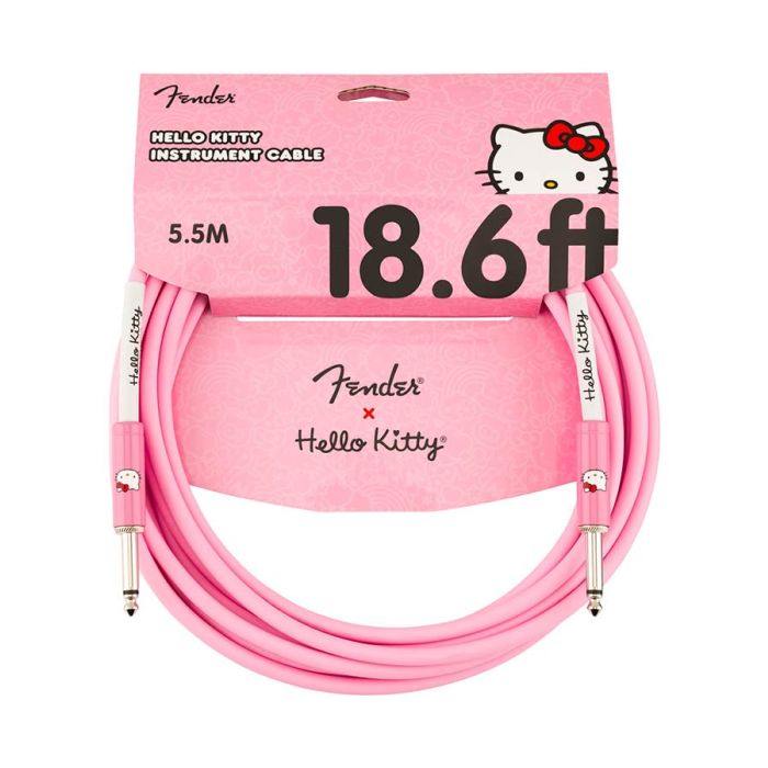 Fender Hello Kitty 18.6' instrument cable