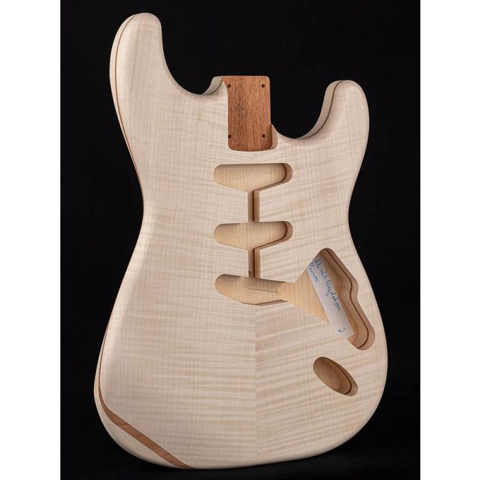 Body Strat model (made in Germany), 2 piece pine, AAA flamed maple top