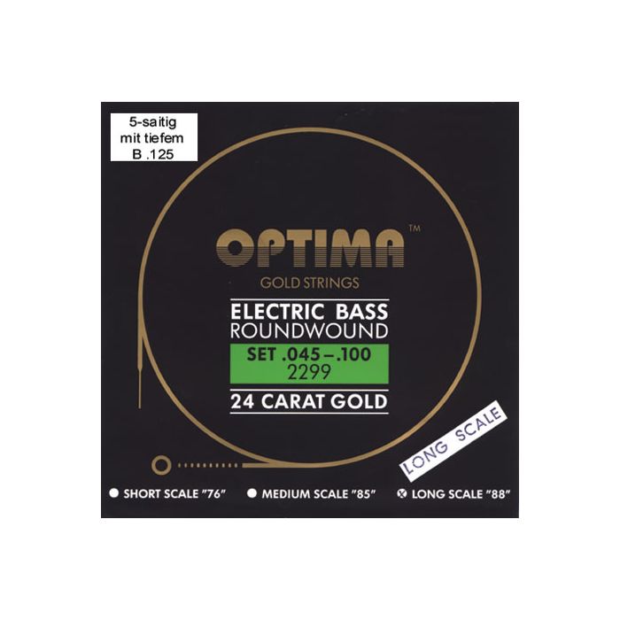 Optima Gold Bass 5 St.  2299/1B  045-125