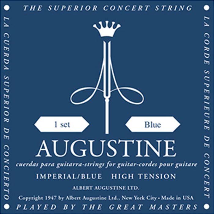 Augustine Imperial Blue string set classic