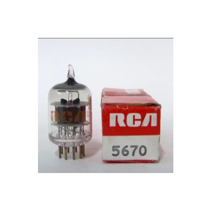 RCA NOS 5670, 6N3, Balanced