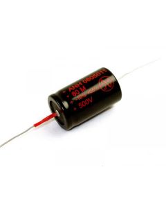 JJ Capacitor 80 uF / 500 V axial