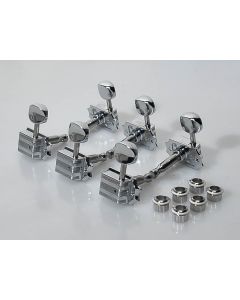Gretsch Genuine Replacement Part tuners, Electromatic Series vintage, 6 pieces, chrome
