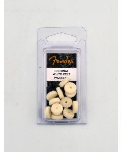 Fender Genuine Replacement Part strap button felt washers white 12 pcs 