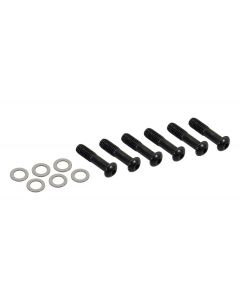 Wilkinson spare part: set of 6 black metal bolts and spacers for saddle locking of TWL series