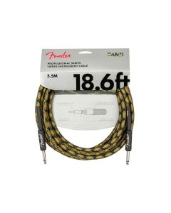 Fender Professional Series instrument cable 2x jack (metal) 18.6'