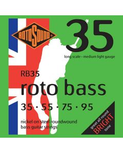Rotosound Roto Bass string set electric bass nickel wound 35-95