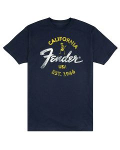 Fender Clothing T-Shirts Baja Blue t-shirt