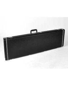Fender deluxe case for Precision Bass leather handle and ends black tolex & interior 
