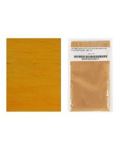 Dartfords Alcohol Soluble Aniline Dye Amber - 28gr (enough for approx 2L of dye)