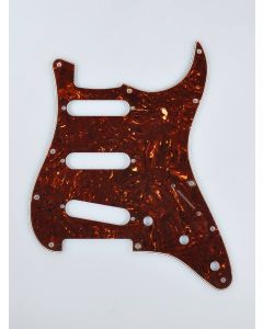 Fender Genuine Replacement Part pickguard Strat SSS 11 screw holes 4-ply tortoise shell 