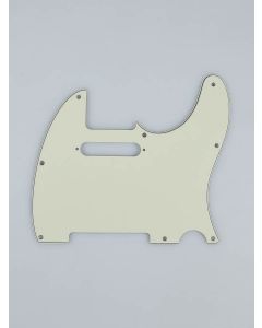 Fender Genuine Replacement Part pickguard Standard Tele 8 screw holes 3-ply mint green 