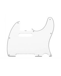 Fender Genuine Replacement Part pickguard Pure Vintage '64 Telecaster 3-ply eggshell 8-hole