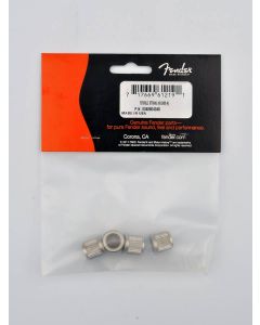 Fender Genuine Replacement Part string ferrules bass chrome set of 4 