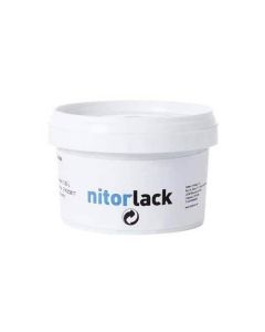 NitorLACK waterbased black grain filler - 250ml cup