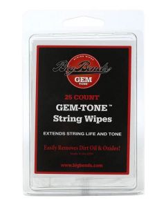 Big Bends Gem Tone String Wipes - 25pcs
