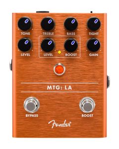 Fender MTG: LA Tube Distortion, effects pedal for guitar or bass