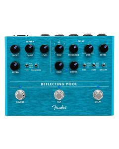 Fender Reflecting Pool Delay/Reverb, effects pedal for guitar or bass