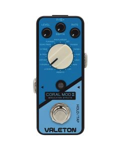 Valeton guitar effect pedal CORAL MOD II with 16 types of 24-bit digital modulation