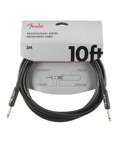 Fender Professional Series instrument cable, 10ft, black